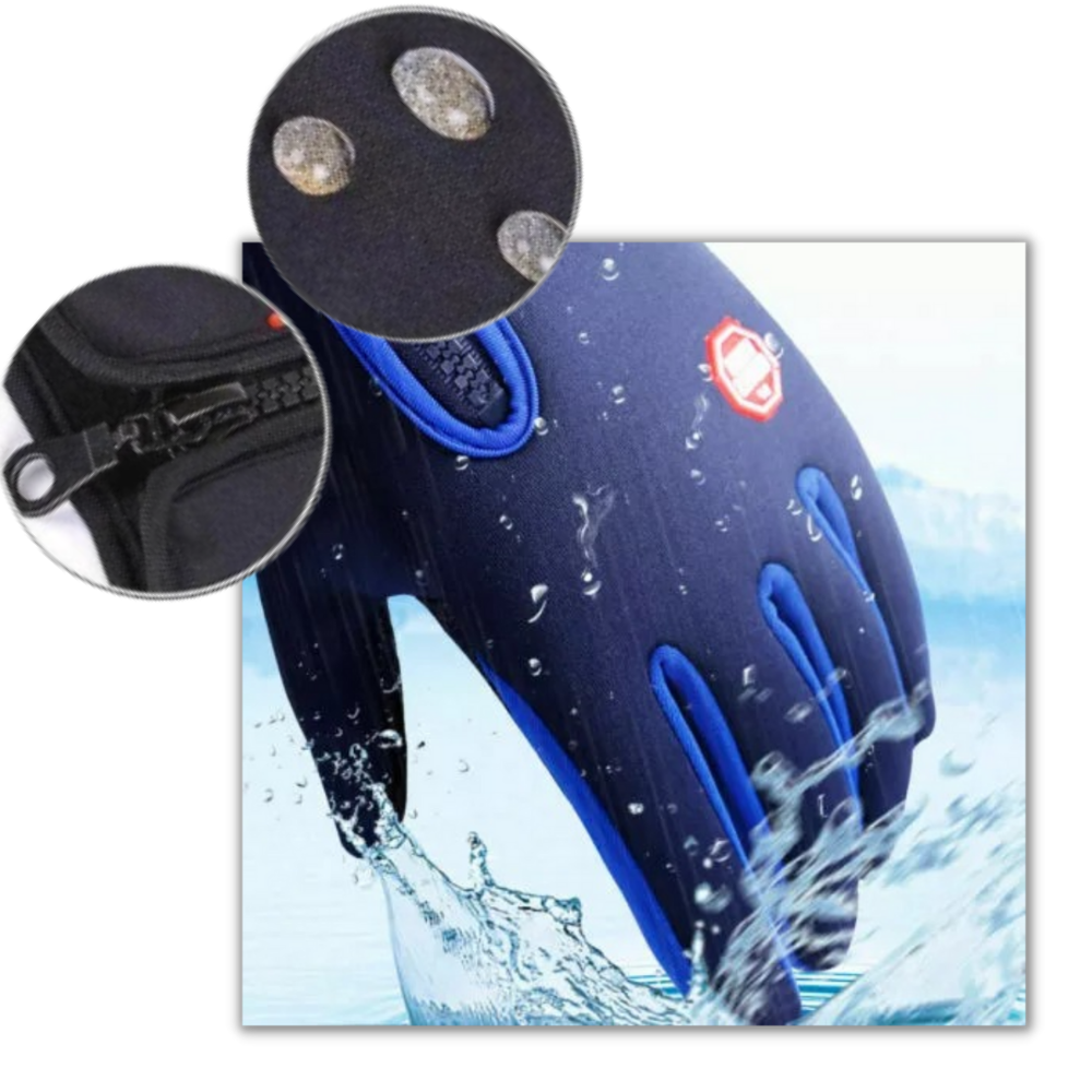 Guantes térmicos resistentes al agua unisex Arctix, palma antideslizante