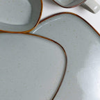 Caledra 12-delt Spisesæt med Kobbersprøjt