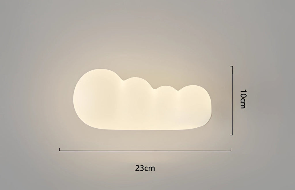 LumaCloud Dimmable Cloud Light On Wall For Nursery And Bedroom