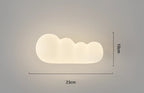 LumaCloud Dimmable Cloud Light On Wall For Nursery And Bedroom