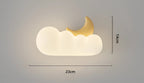 LumaCloud Dimmable Cloud Light On Wall For Nursery And Bedroom
