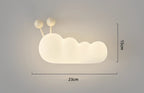LumaCloud Dimmable Cloud Light On Wall For Nursery And Bedroom