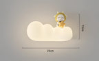 LumaCloud Dimmable Cloud Light On Wall For Nursery And Bedroom