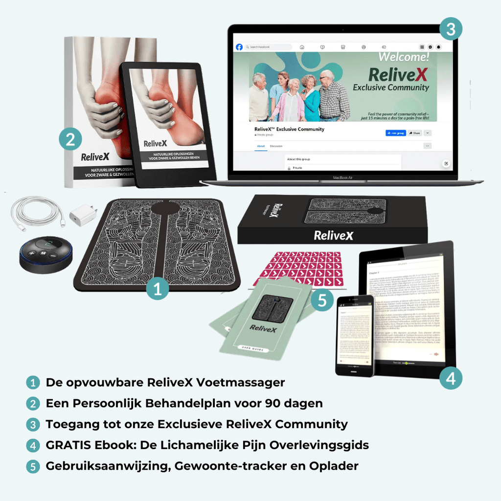 جهاز تدليك القدم لومينا بالس للراحة السريعة من الأرجل المتعبة والمتورمة