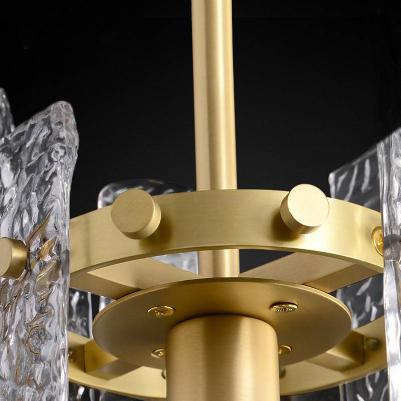 Luma Krystal Vedhængslampe, Moderne Dekorativ Loftlampe