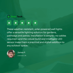 Lampu Dinding LED Suria Tanpa Wayar Nexora untuk Laluan, Patio dan Taman