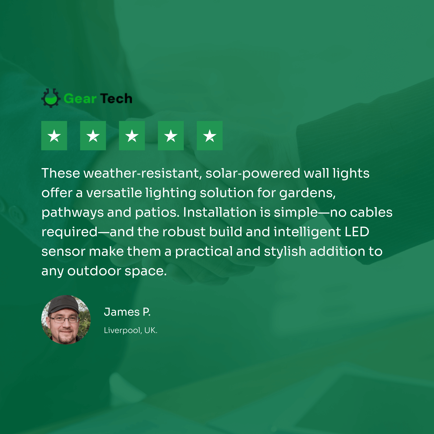 Lampu Dinding LED Suria Tanpa Wayar Nexora untuk Laluan, Patio dan Taman