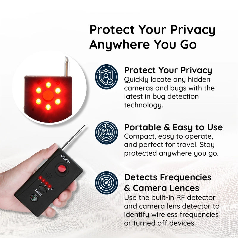 SentryScan | كاشف العيوب للكاميرات والميكروفونات المخفية