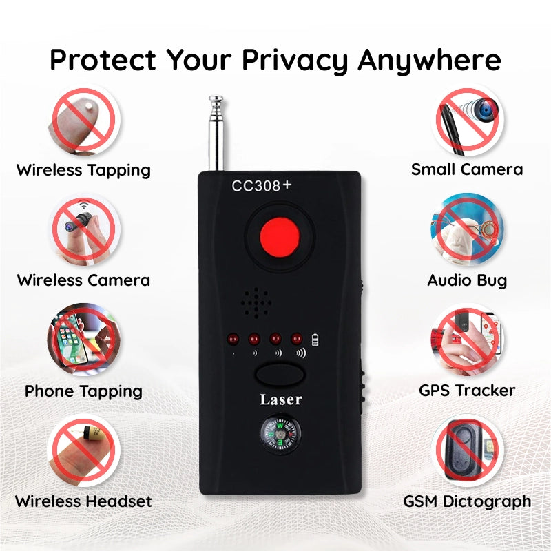 SentryScan | كاشف العيوب للكاميرات والميكروفونات المخفية