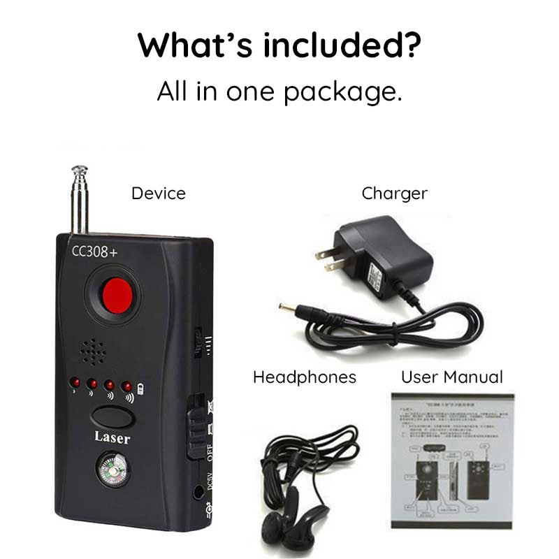 SentryScan | كاشف العيوب للكاميرات والميكروفونات المخفية