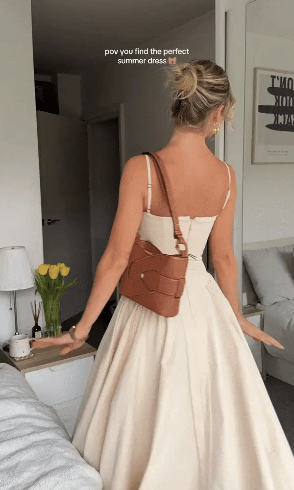 LyriaNova | Gaun Musim Panas Gaya Korset untuk Apa Jua Majlis