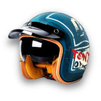 Evercrest Heritage Roadster-hjelm med DOT- og ECE-certificering