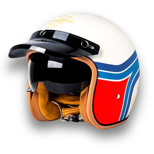 Evercrest Heritage Roadster Kask DOT ECE Sertifikalı