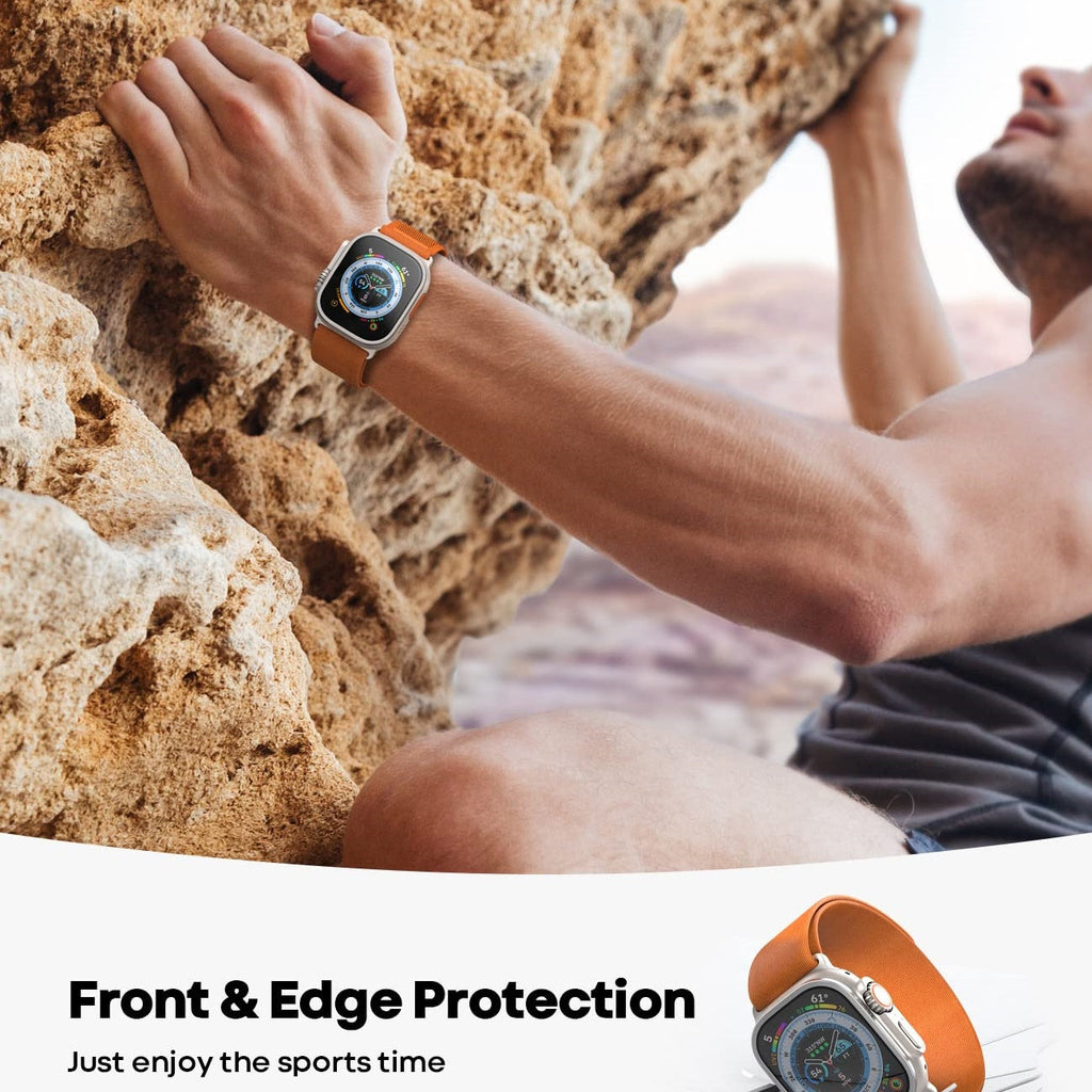 Apple Watch UltraおよびUltra 2対応チタン製スクリーンプロテクター