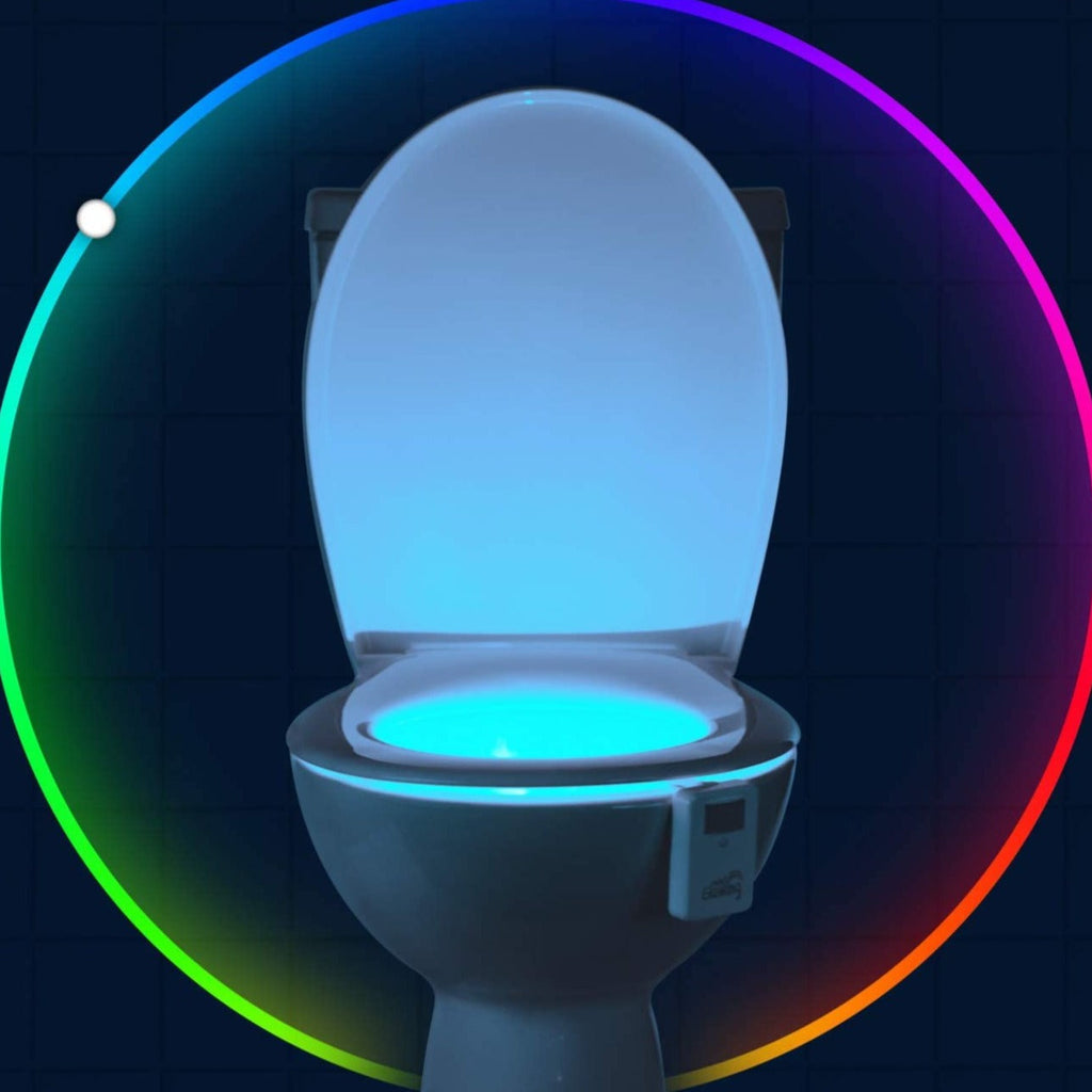 Liikkeellä aktivoituva wc-yövalo - GlowBowl | Petprovac
