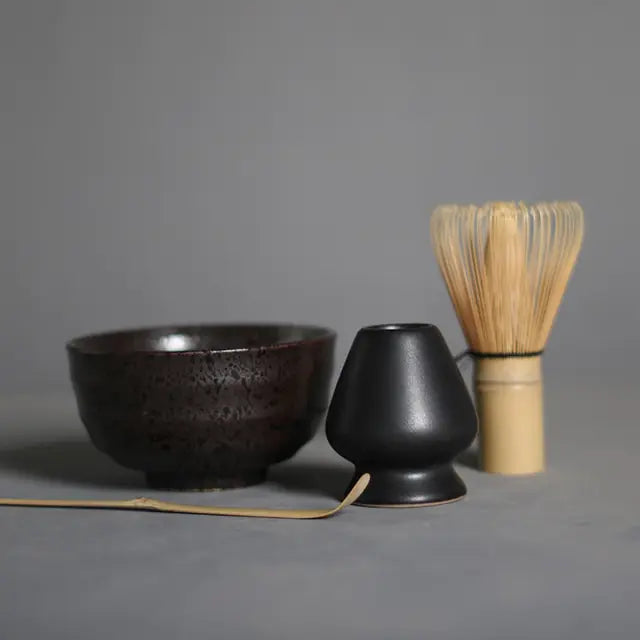 Zenmatcha Ceremoni Kit Presentset Teälskare Samling