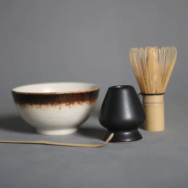 Zenmatcha Ceremoni Kit Presentset Teälskare Samling