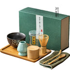 Zenmatcha Ceremoni Kit Presentset Teälskare Samling