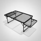 Table de camping pliante légère pour grillades et barbecues en plein air