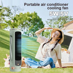 Bladeless Tower Fan for Quiet 360° Room Cooling