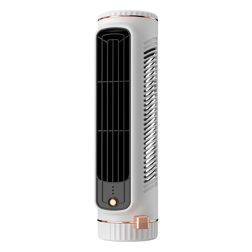 Bladeless Tower Fan for Quiet 360° Room Cooling