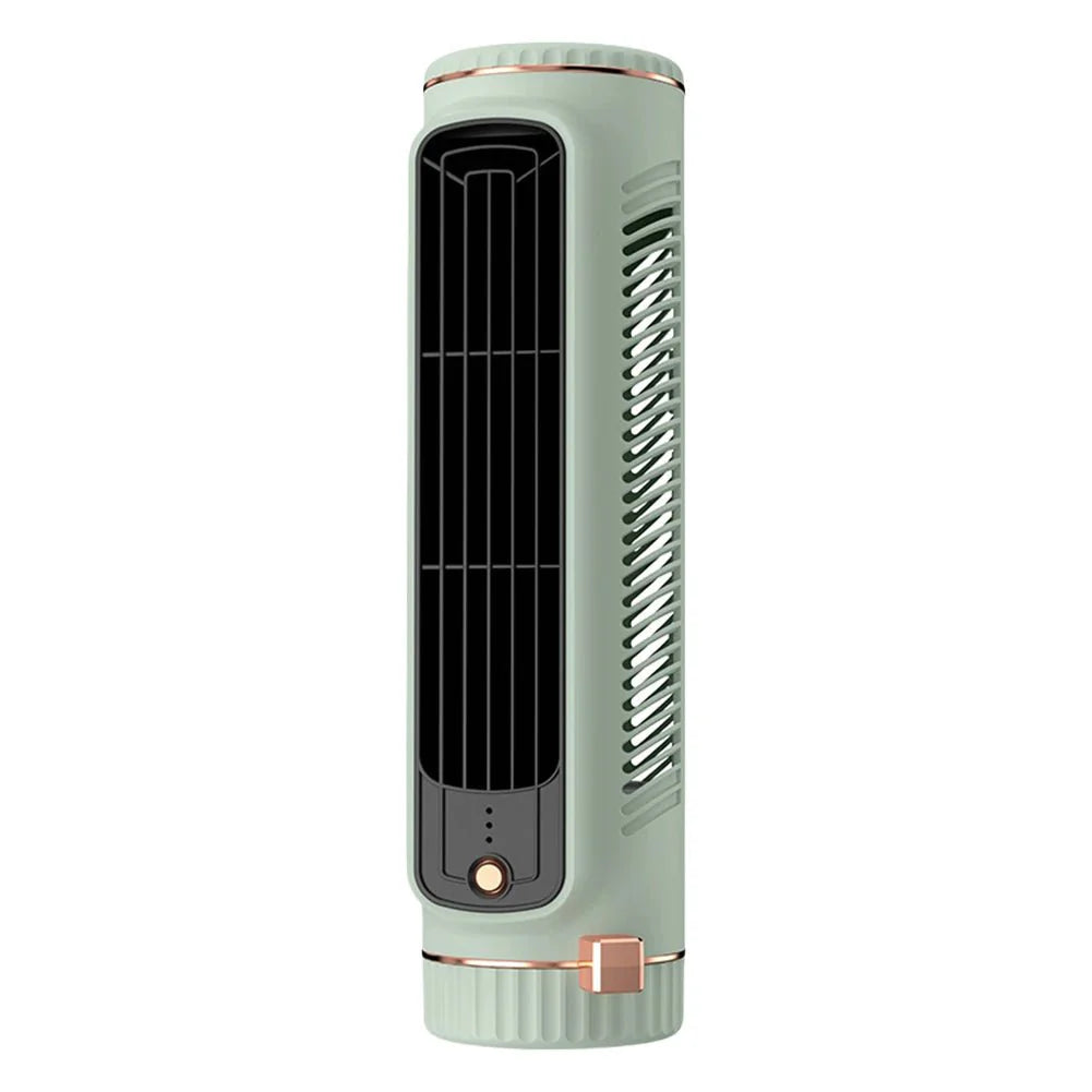Bladeless Tower Fan for Quiet 360° Room Cooling