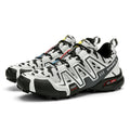Camouflage Running Shoes With Quick Lace System For Trail Runners