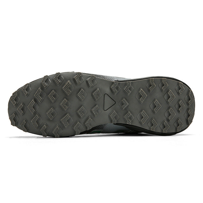 Camouflage Running Shoes With Quick Lace System For Trail Runners