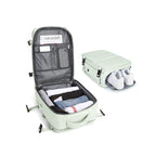 Mochila de Viagem Inteligente Expandível Solara Glide Unissexo