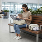 Sac à dos de voyage pour femme avec compartiment séparé pour chaussures