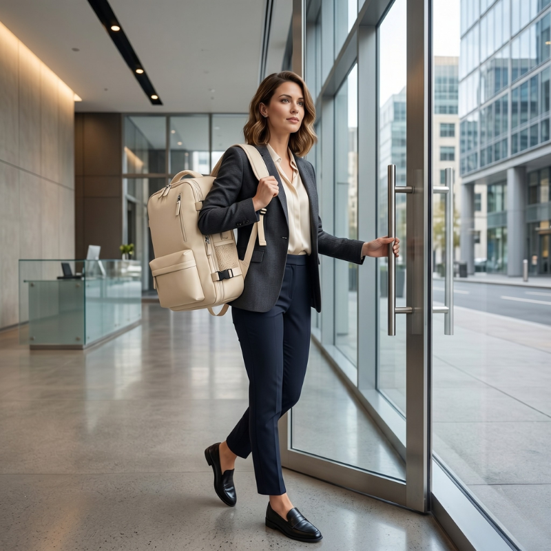 Sac à dos de voyage pour femme avec compartiment séparé pour chaussures