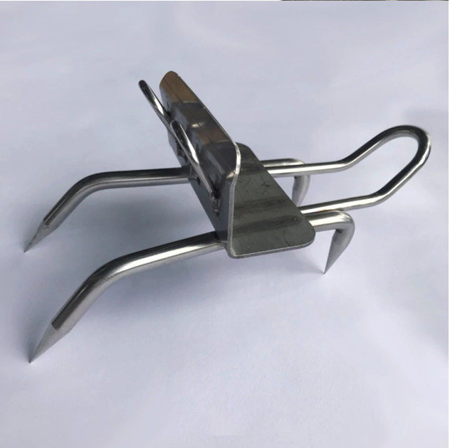 SylvaGrip 304ステンレス製ツリークライミングスパイクとハーネス