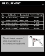 AstraPaw reflektierendes Nylon Anti-Zieh Hundegeschirr für alle Größen