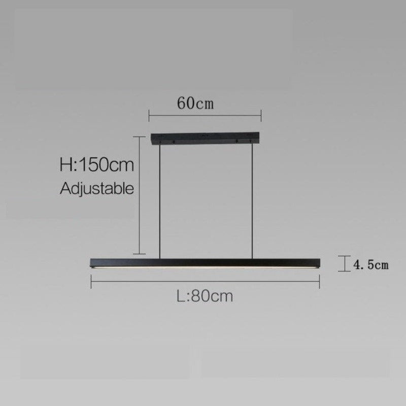 Elvyn | Lampadario Minimalista Nordico Scuro | Petprovac