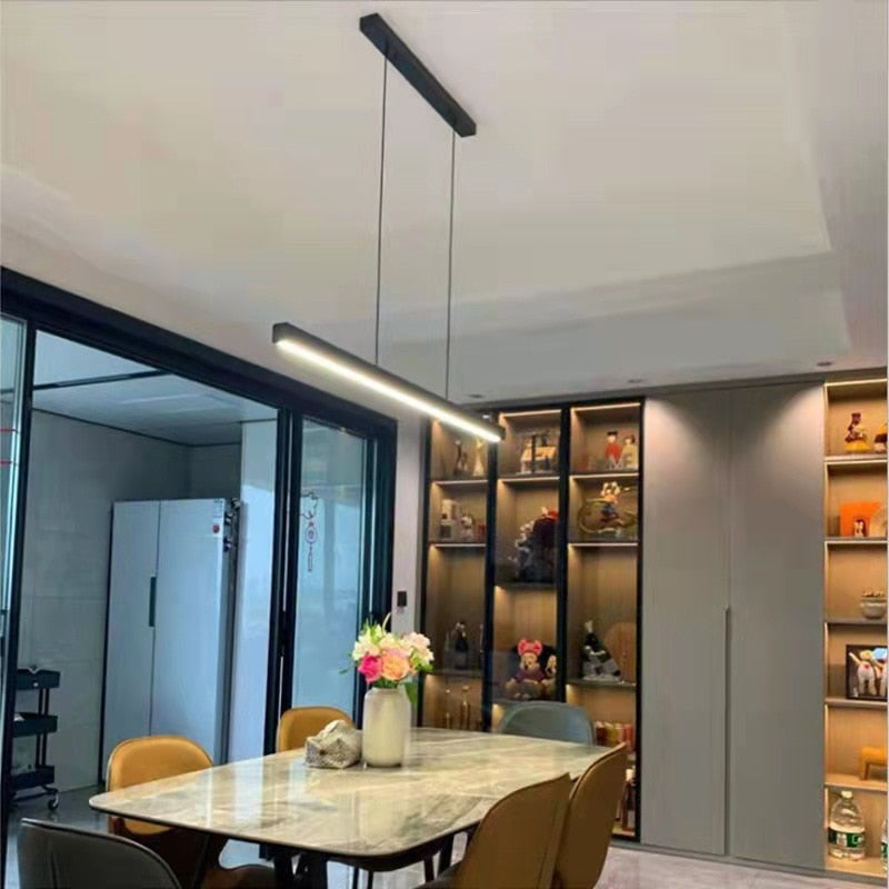 Elvyn | Dark Nordic Minimalist Chandelier | Petprovac