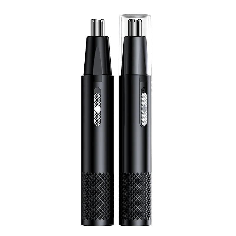 Recortador de vello nasal TrimPro con alimentación USB para hombres en movimiento