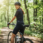 Royalgel polstret cykelsadel med ventilationssystem ergonomisk komfort