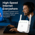 FluxWave X5 5G WiFi-förstärkare för snabb täckning i hemmet i Storbritannien