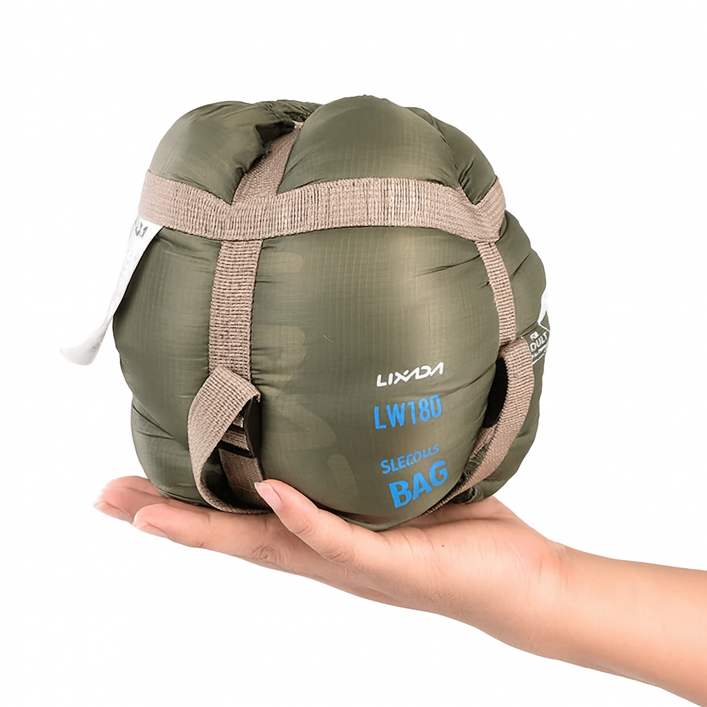 LyraLite ultrakönnyű hálózsák kempingezéshez és túrázáshoz