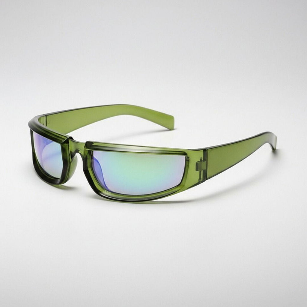 Okulary przeciwsłoneczne unisex w stylu punk z luksusowym kwadratowym designem i ochroną UV400