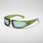 Okulary przeciwsłoneczne unisex w stylu punk z luksusowym kwadratowym designem i ochroną UV400