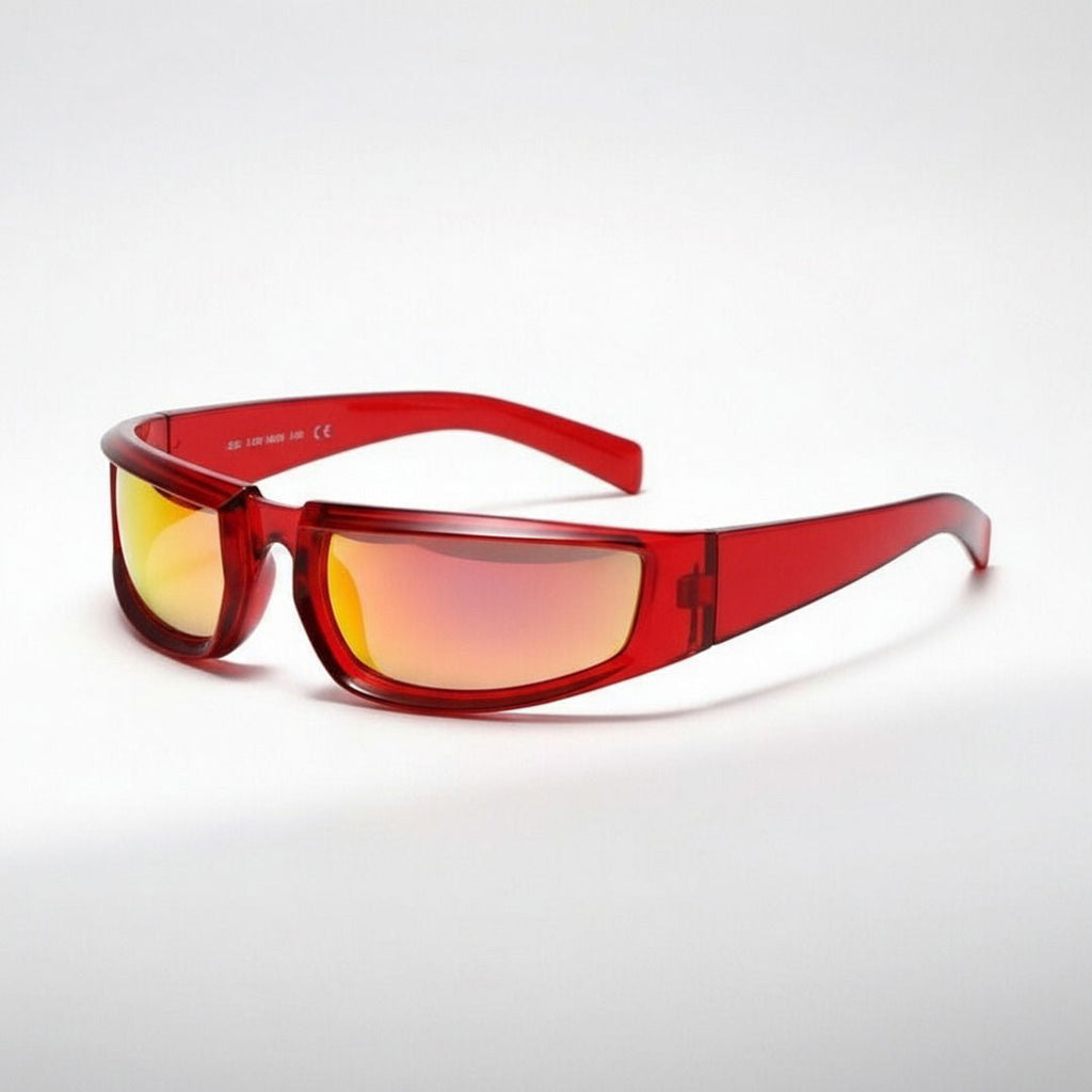 Okulary przeciwsłoneczne unisex w stylu punk z luksusowym kwadratowym designem i ochroną UV400