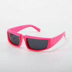 Okulary przeciwsłoneczne unisex w stylu punk z luksusowym kwadratowym designem i ochroną UV400