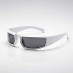 Okulary przeciwsłoneczne unisex w stylu punk z luksusowym kwadratowym designem i ochroną UV400