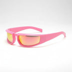 Okulary przeciwsłoneczne unisex w stylu punk z luksusowym kwadratowym designem i ochroną UV400