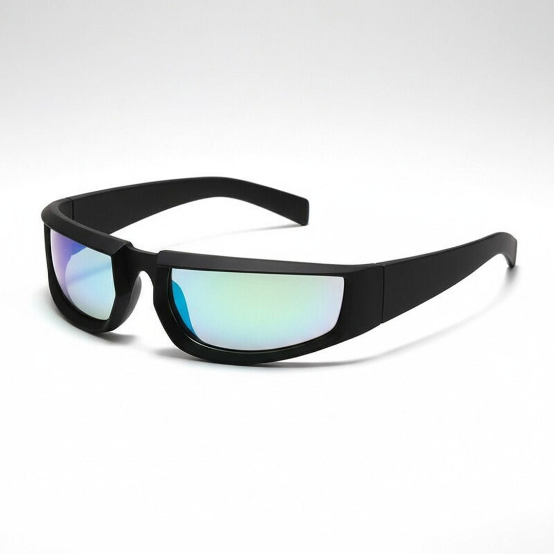 Okulary przeciwsłoneczne unisex w stylu punk z luksusowym kwadratowym designem i ochroną UV400