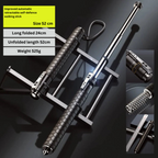 Automatic Self-Defense Walking Stick With Anti-Slip Grip