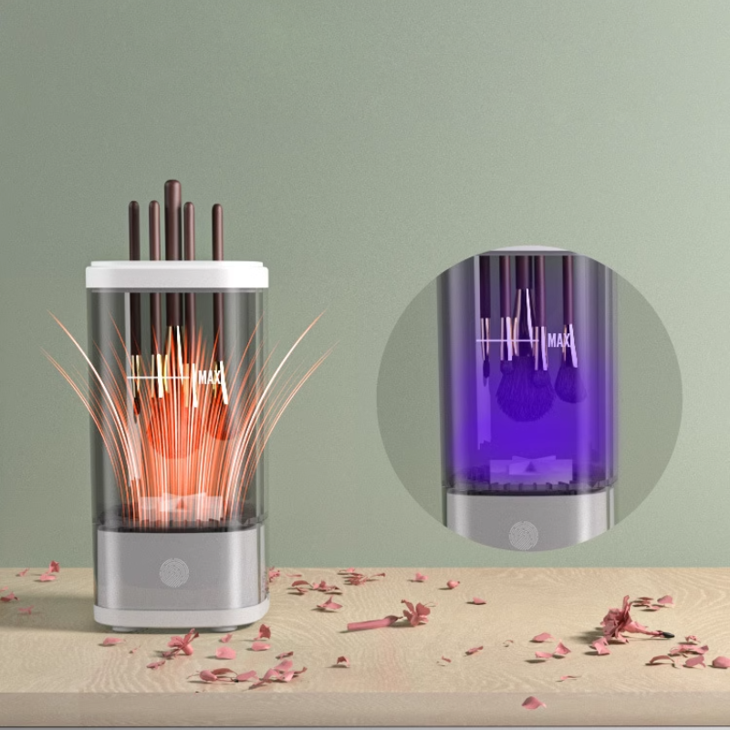 לומיספין מנקה מברשות איפור אוטומטי