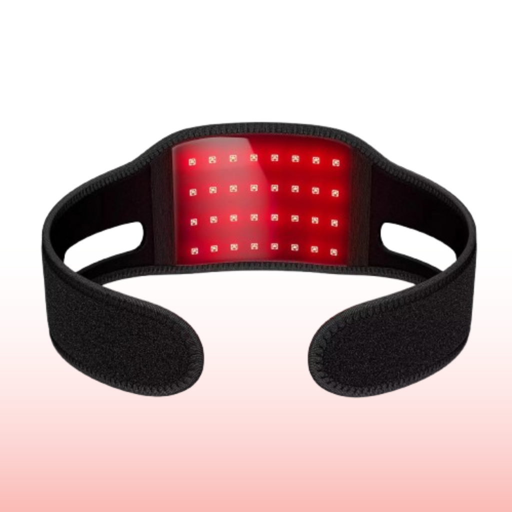 Faja de Contorno de Mandíbula NovaGlow con Luz Roja de 660nm y Infrarrojo de 850nm