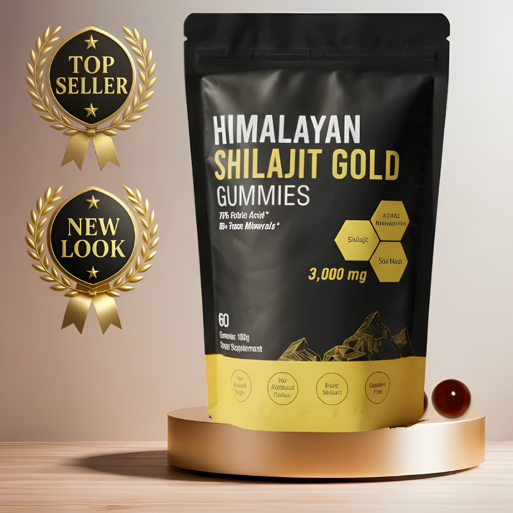 Premium Himalayan Shilajit Gummies for Energy, Focus & Recovery